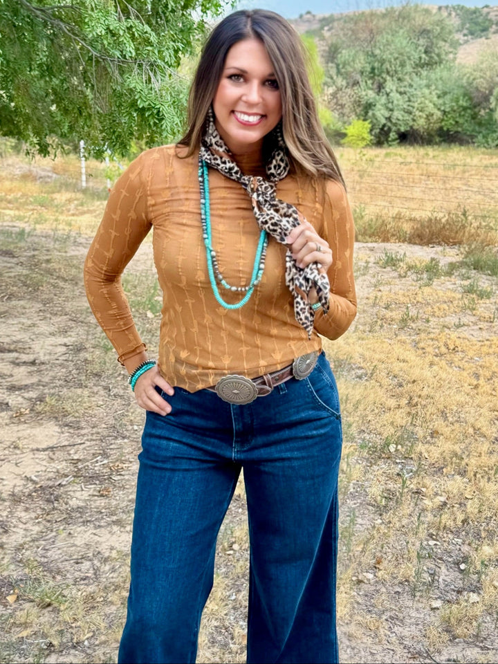 Wild West Lace Top