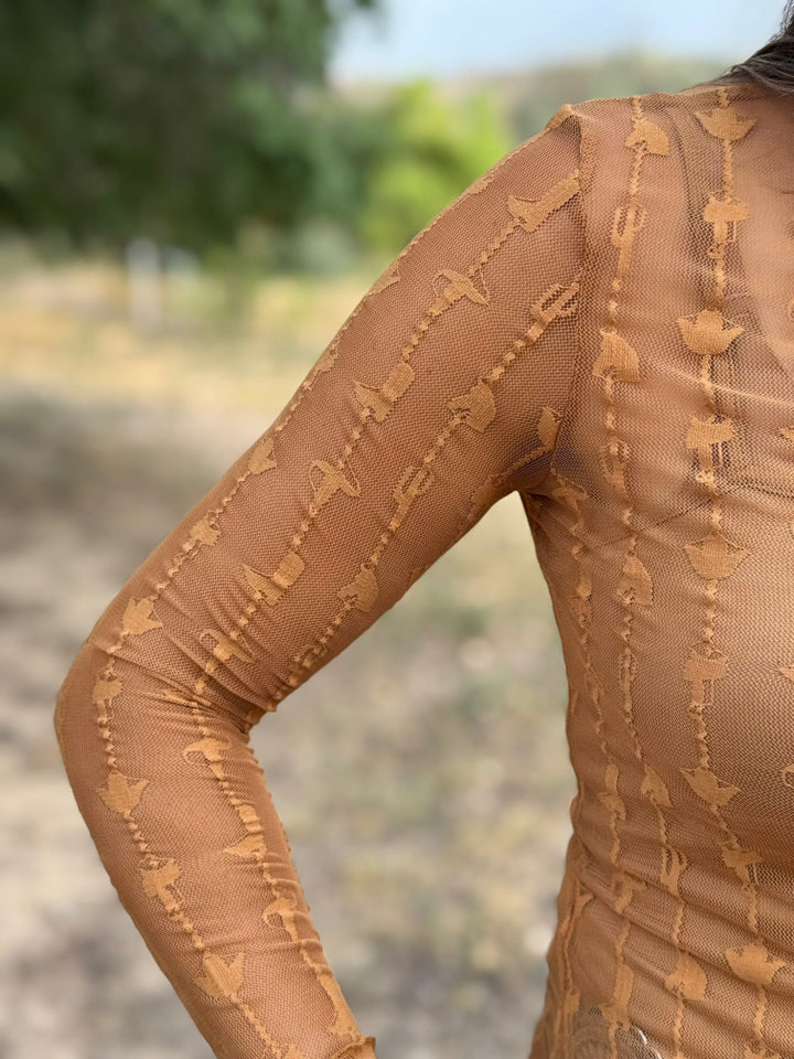 Wild West Lace Top