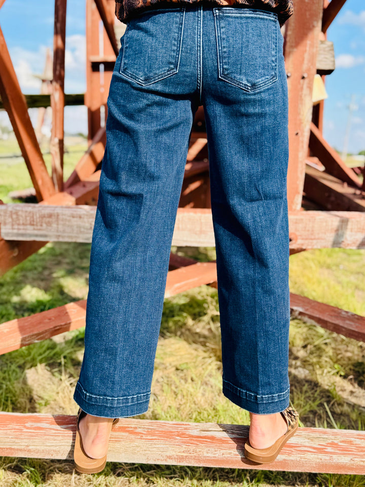 Mariah Trouser Jean by Judy Blue