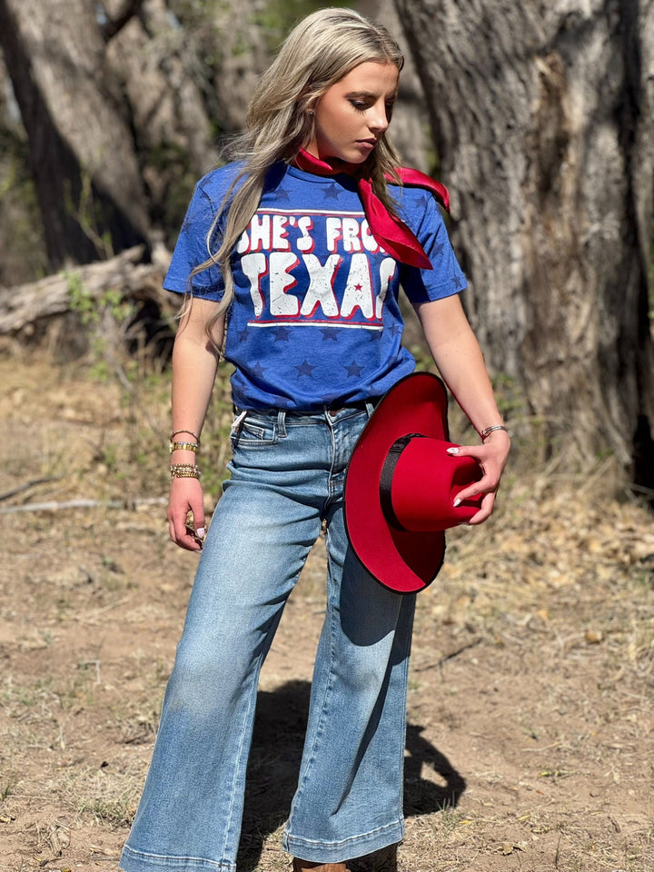 She's From Texas Graphic Tee by Texas True Threads