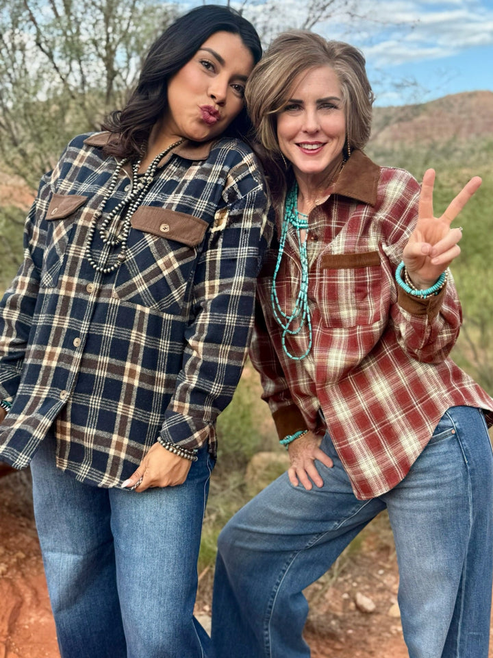 Oakland Plaid Shacket