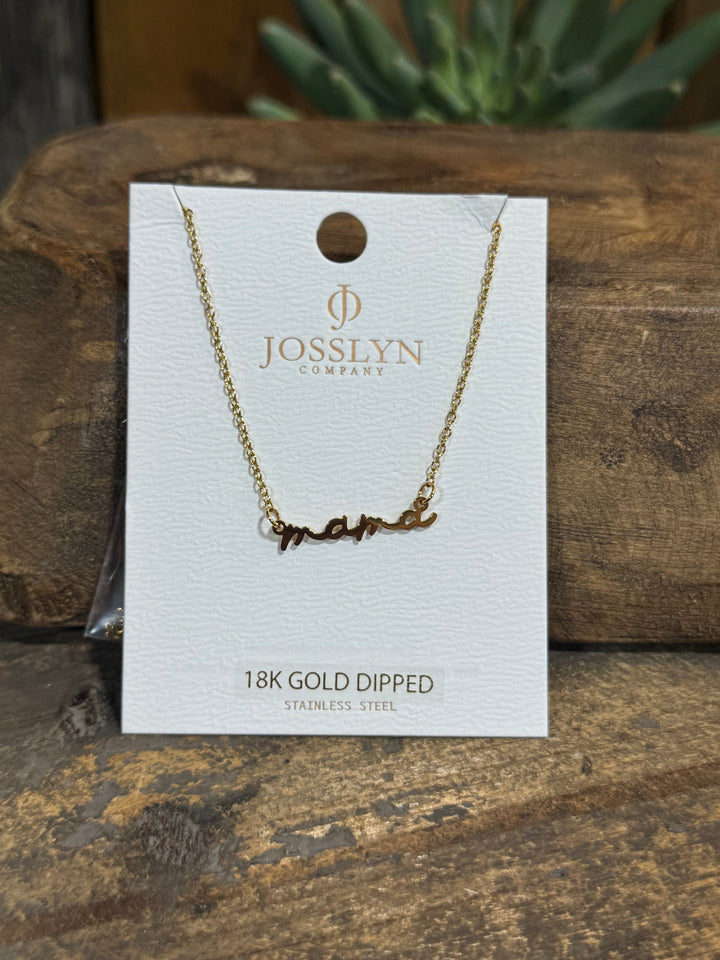 Mama Gold Necklace