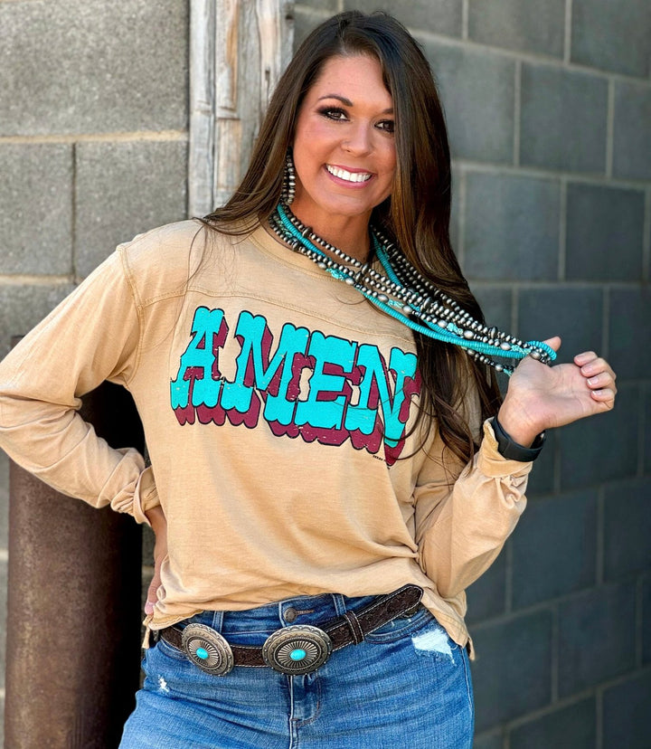 Western Amen Graphic Tee by Texas True Threads