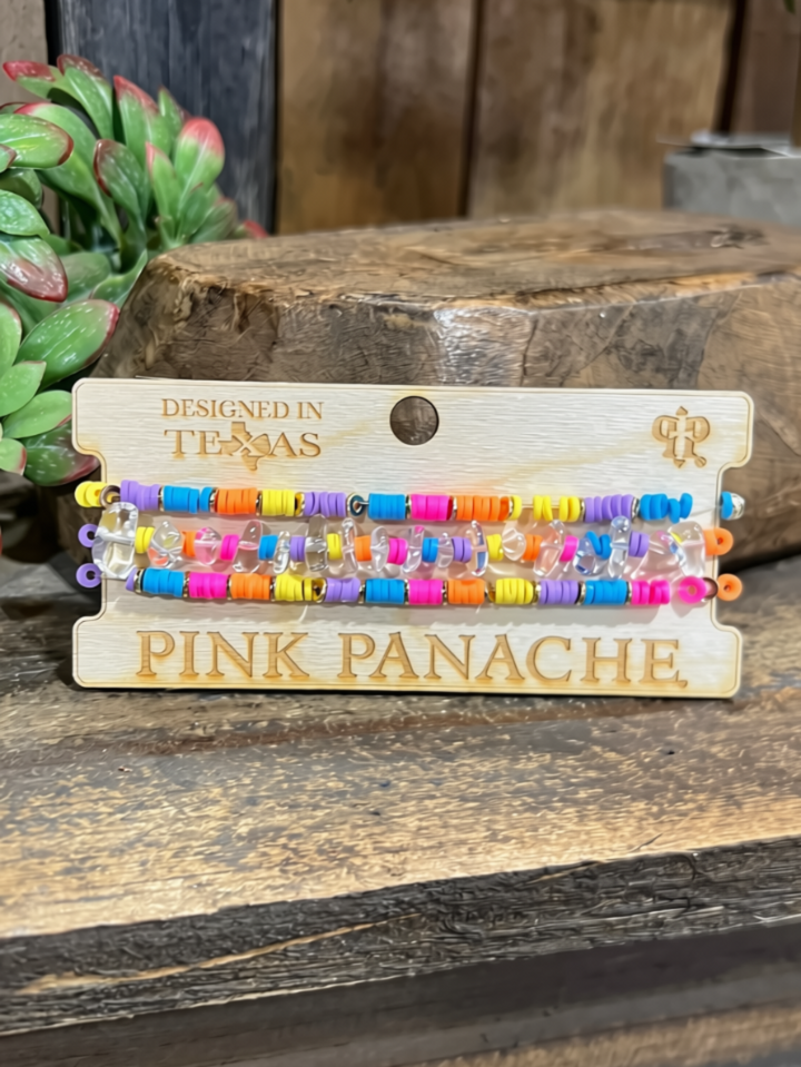 Thedra 3 Strand Colorful Bracelet