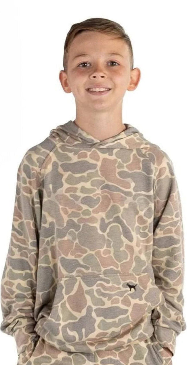 Youth Ultra Soft Camo Hoodie