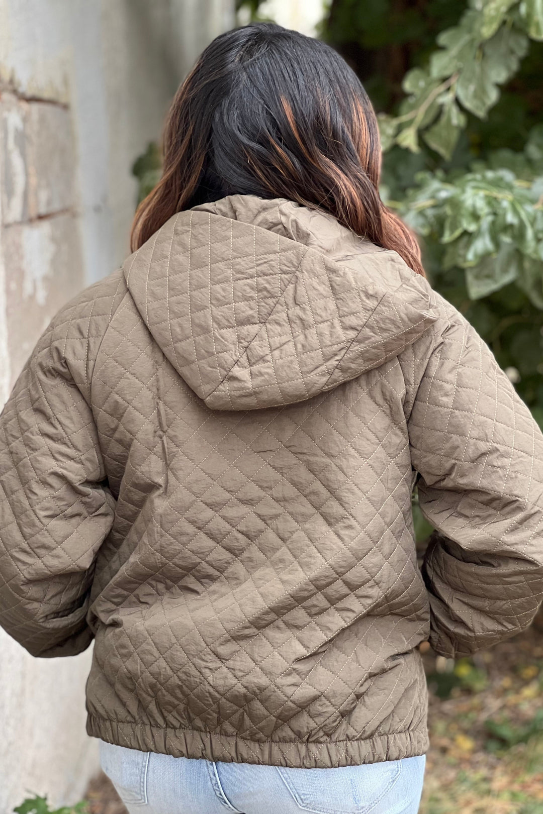 Rankin Olive Green Quilted Jacket