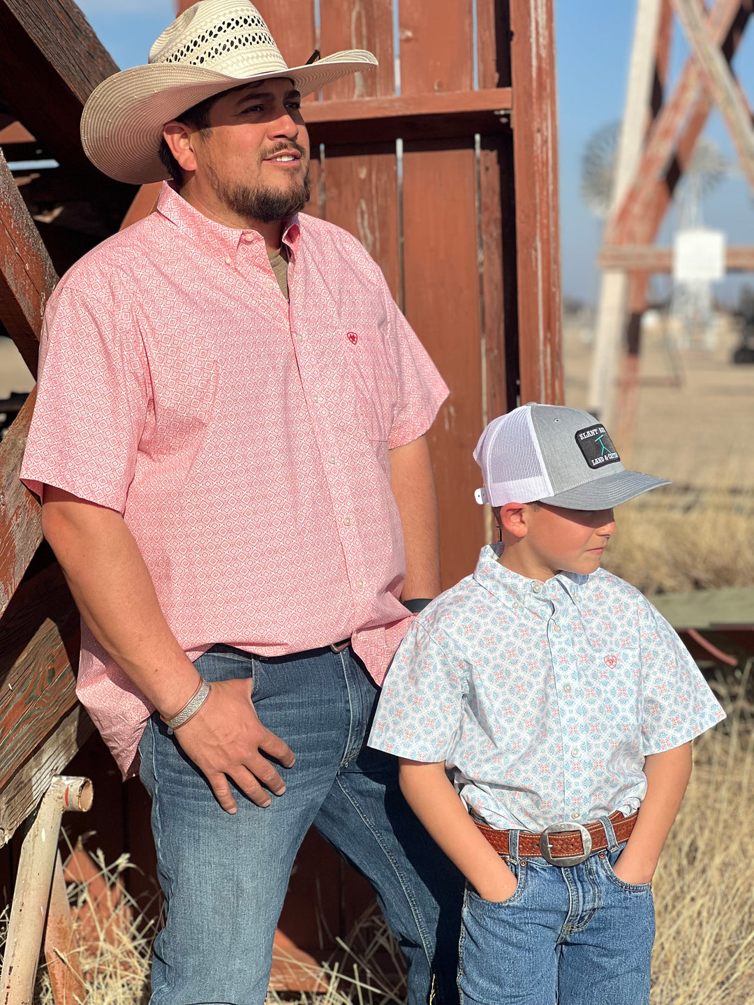 Kamden Coral Classic Fit Shirt by Ariat