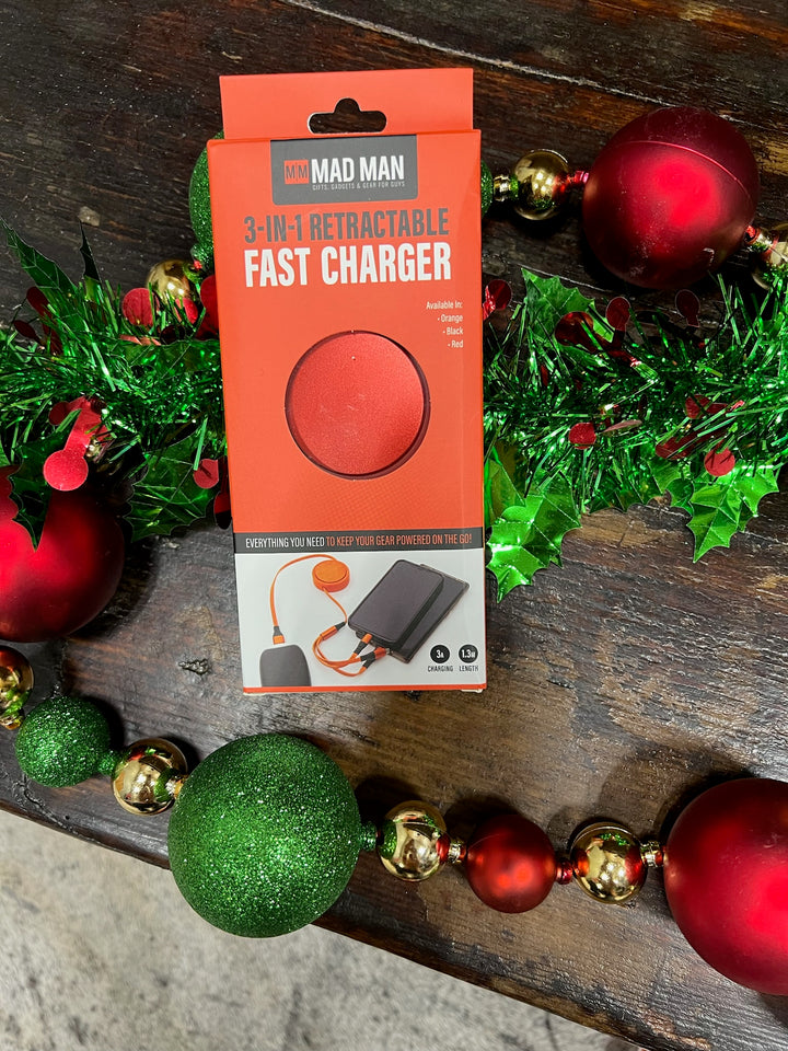 Retractable Fast Charger by Mad Man