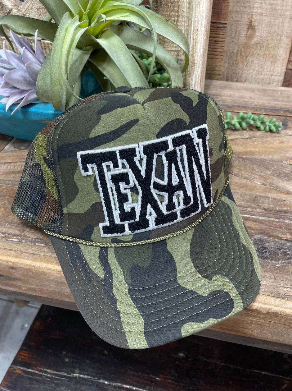 Texan Chenille Trucker Cap