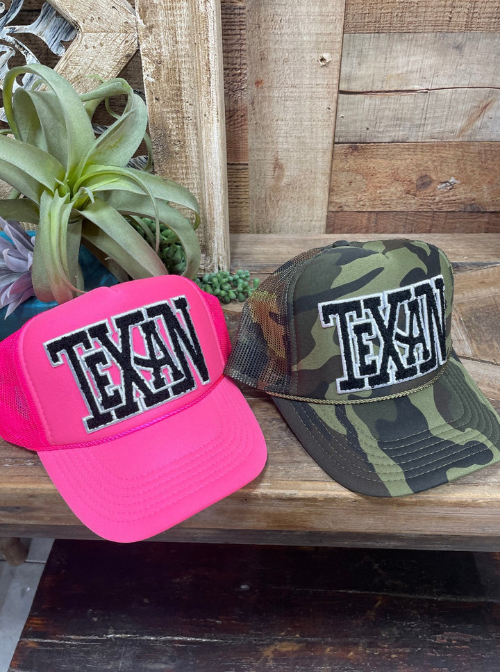 Texan Chenille Trucker Cap