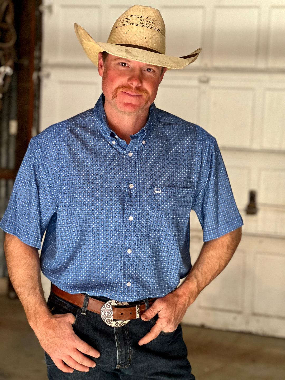 Cinch men's short sleeve 2025 shirts