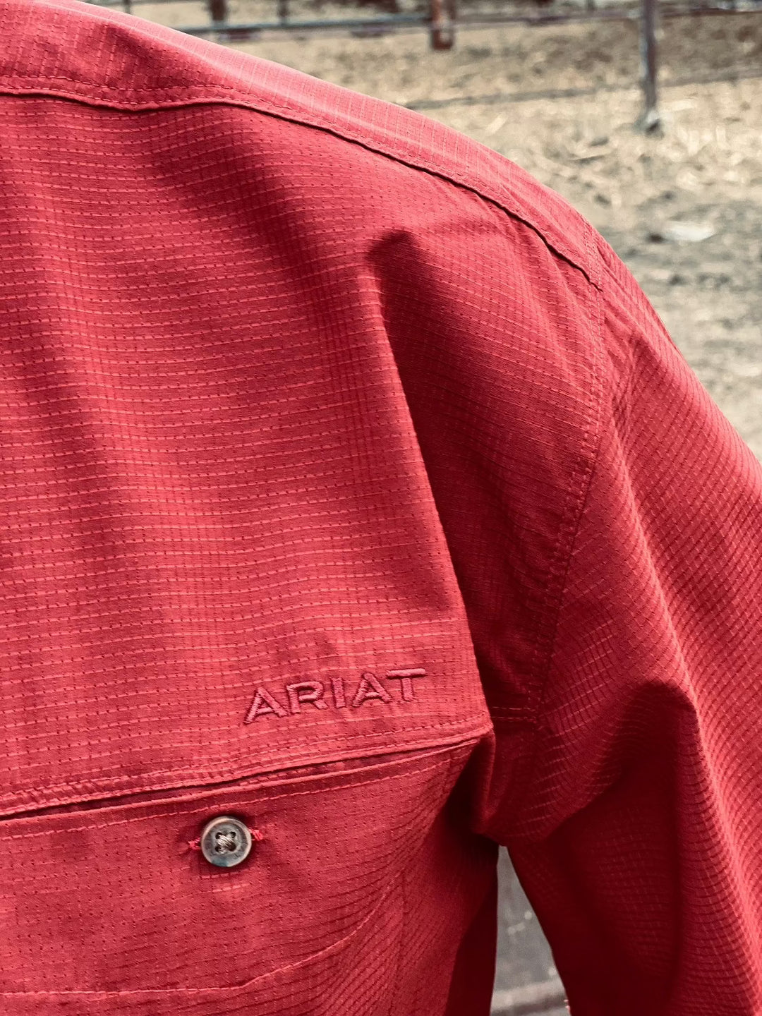 David Merlot Airflow Classic Fit Shirt by Ariat
