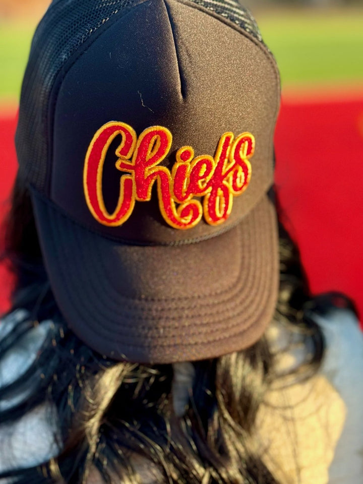 Chiefs Chenille Patch Cap by Texas True Threads