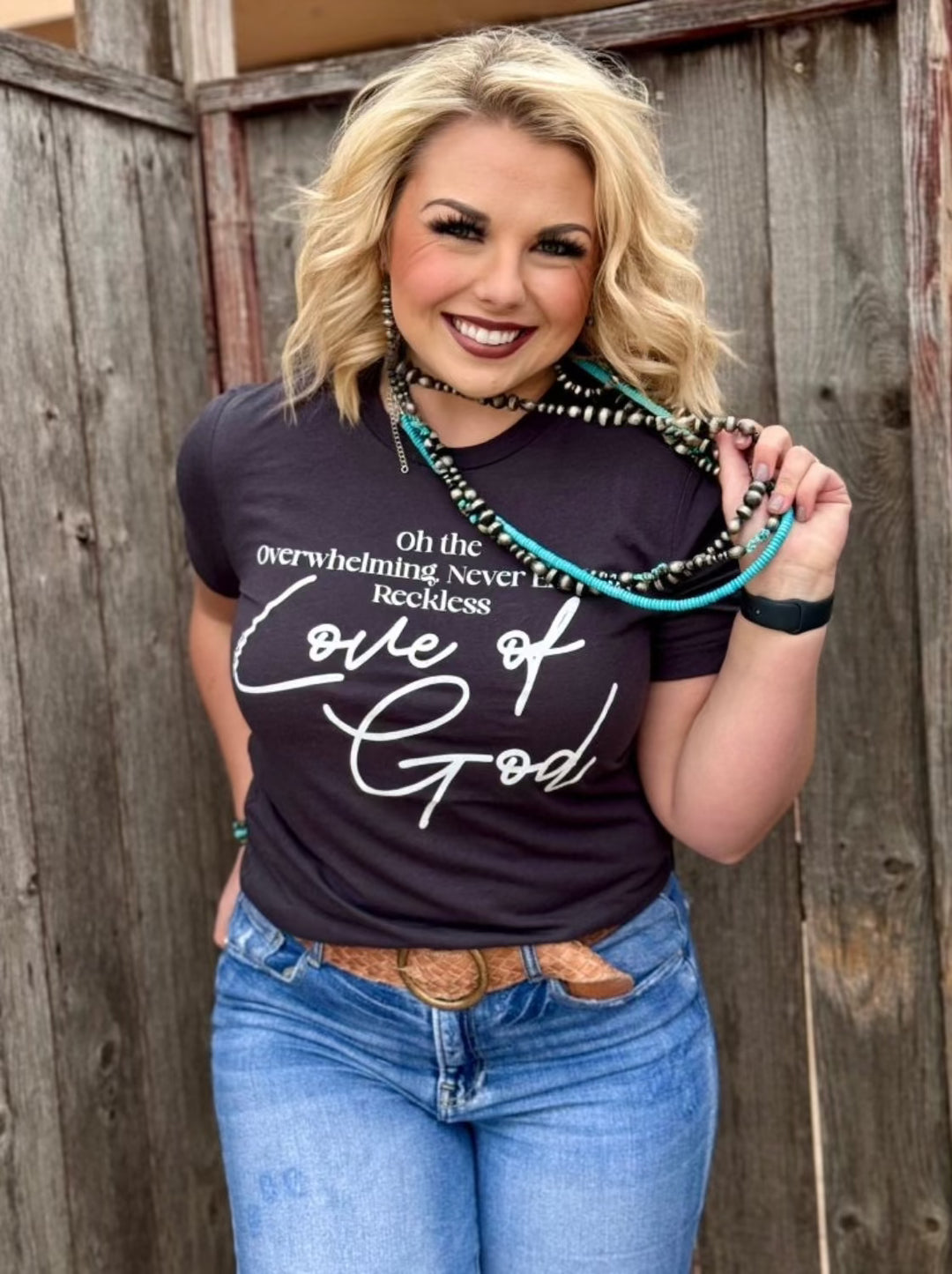 Reckless Love of God Graphic Tee by Texas True Threads