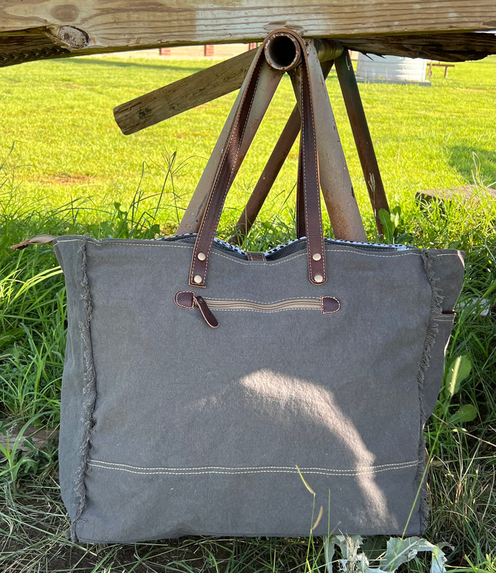 Elliptical Weekender Bag