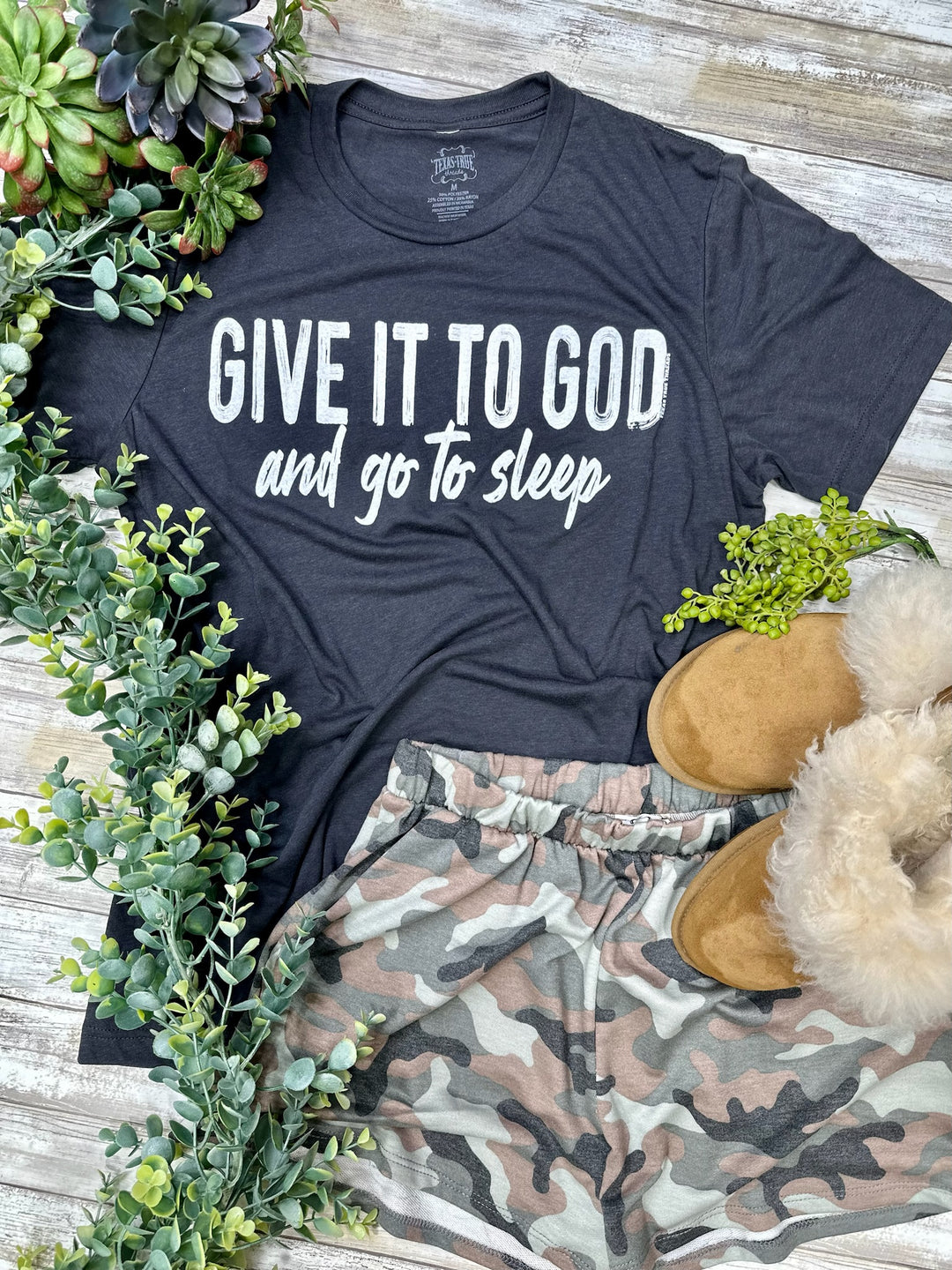 Give it to God Graphic Tee by Texas True Threads
