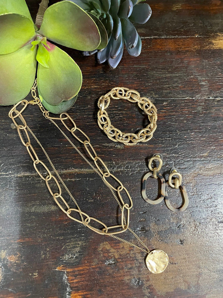 Grace Gold Chain Link Bracelet