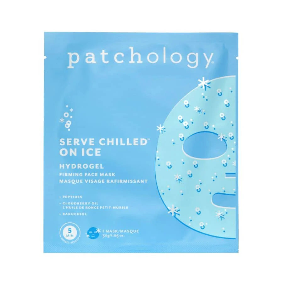Serve Chilled On Ice Firming Hydrogel Mask - Single