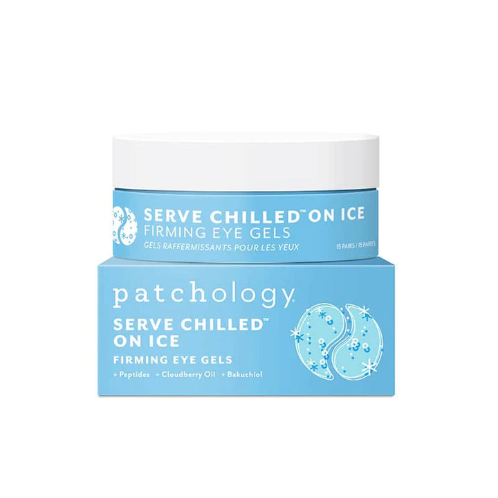 Serve Chilled on Ice Firming Eye Gels