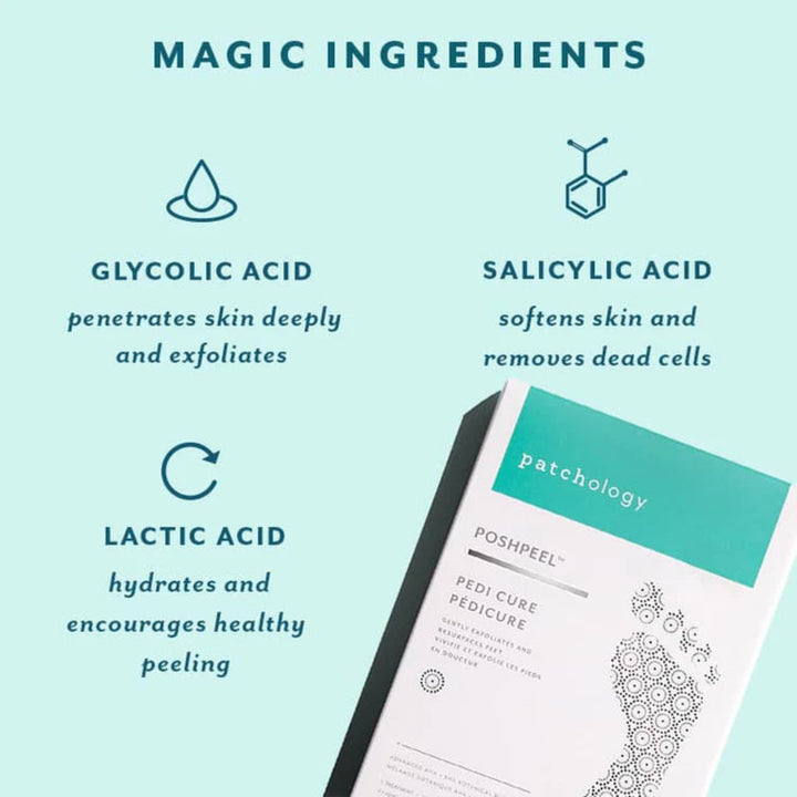 Poshpeel Exfoliating Foot Peel