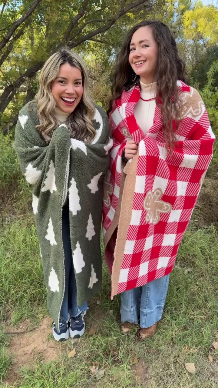 Holiday Luxury Throw Blanket