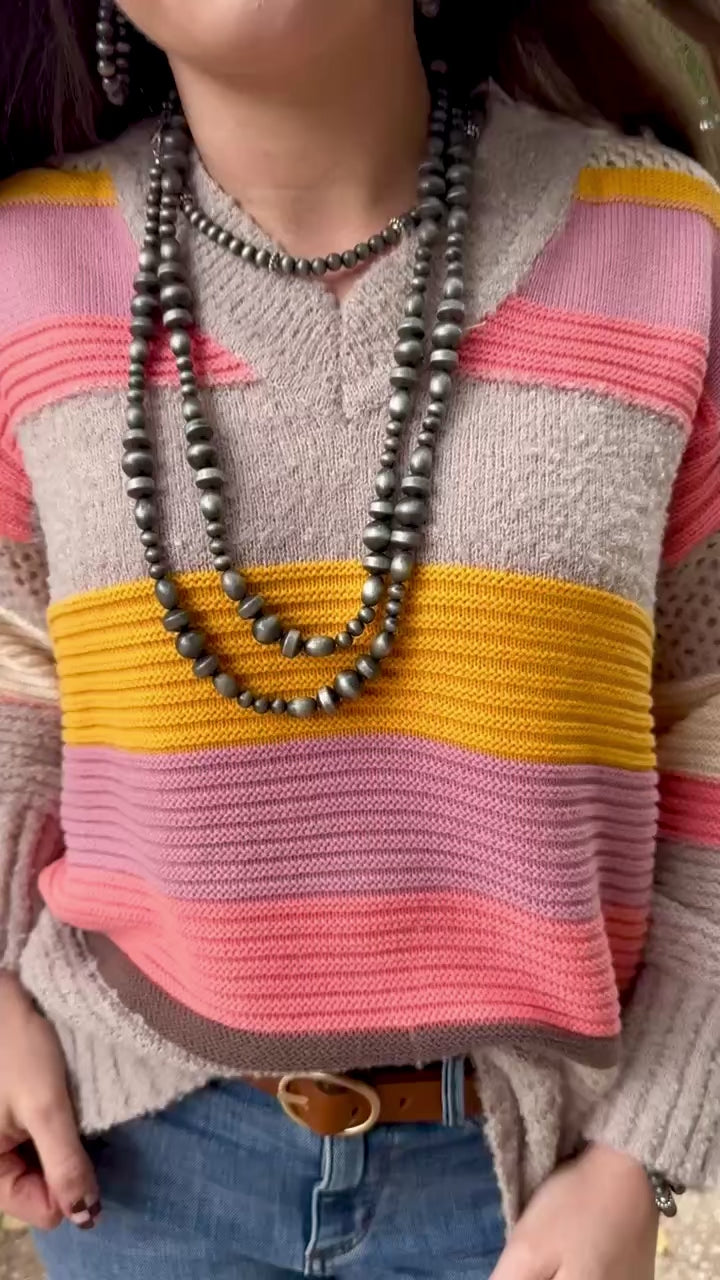 Jacklyn Colorblock Sweater