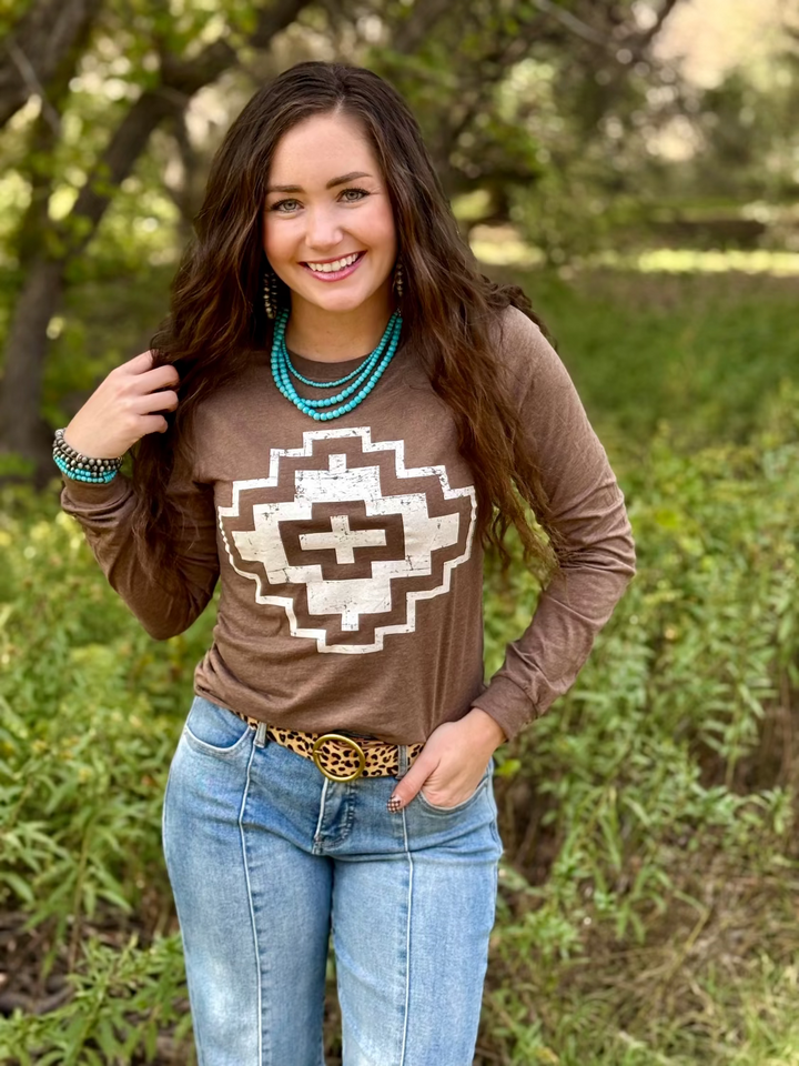 Drew Aztec Graphic by Texas True Threads