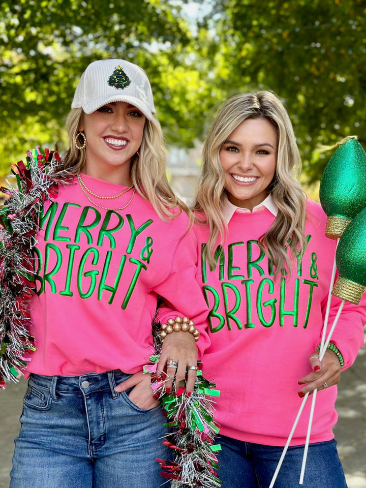Merry & Bright Sweatshirt by Texas True Threads