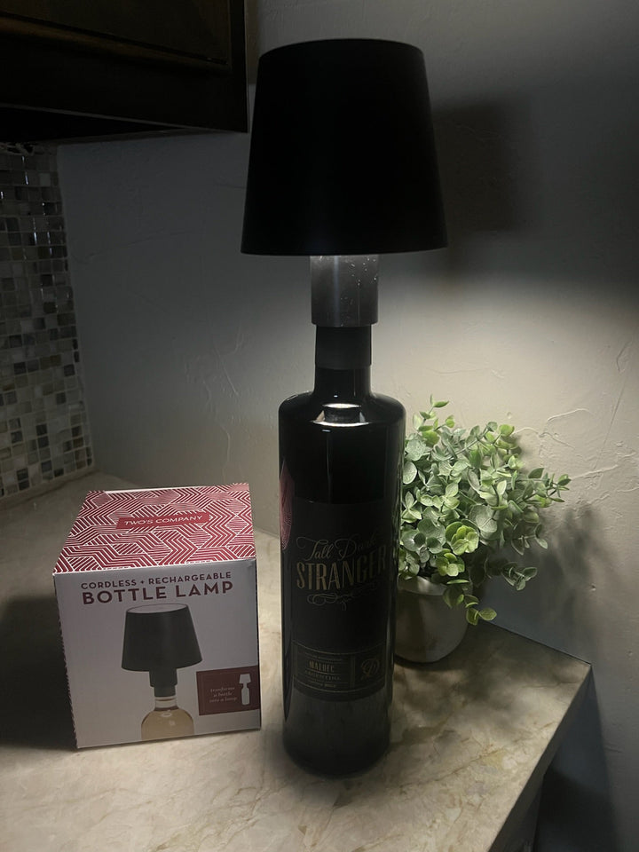 Cordless & Rechargeable Bottle Lamp