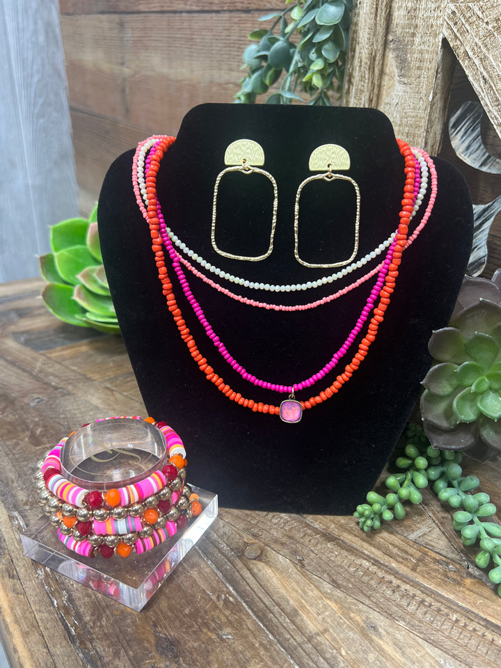 Party Time Pink Bracelet