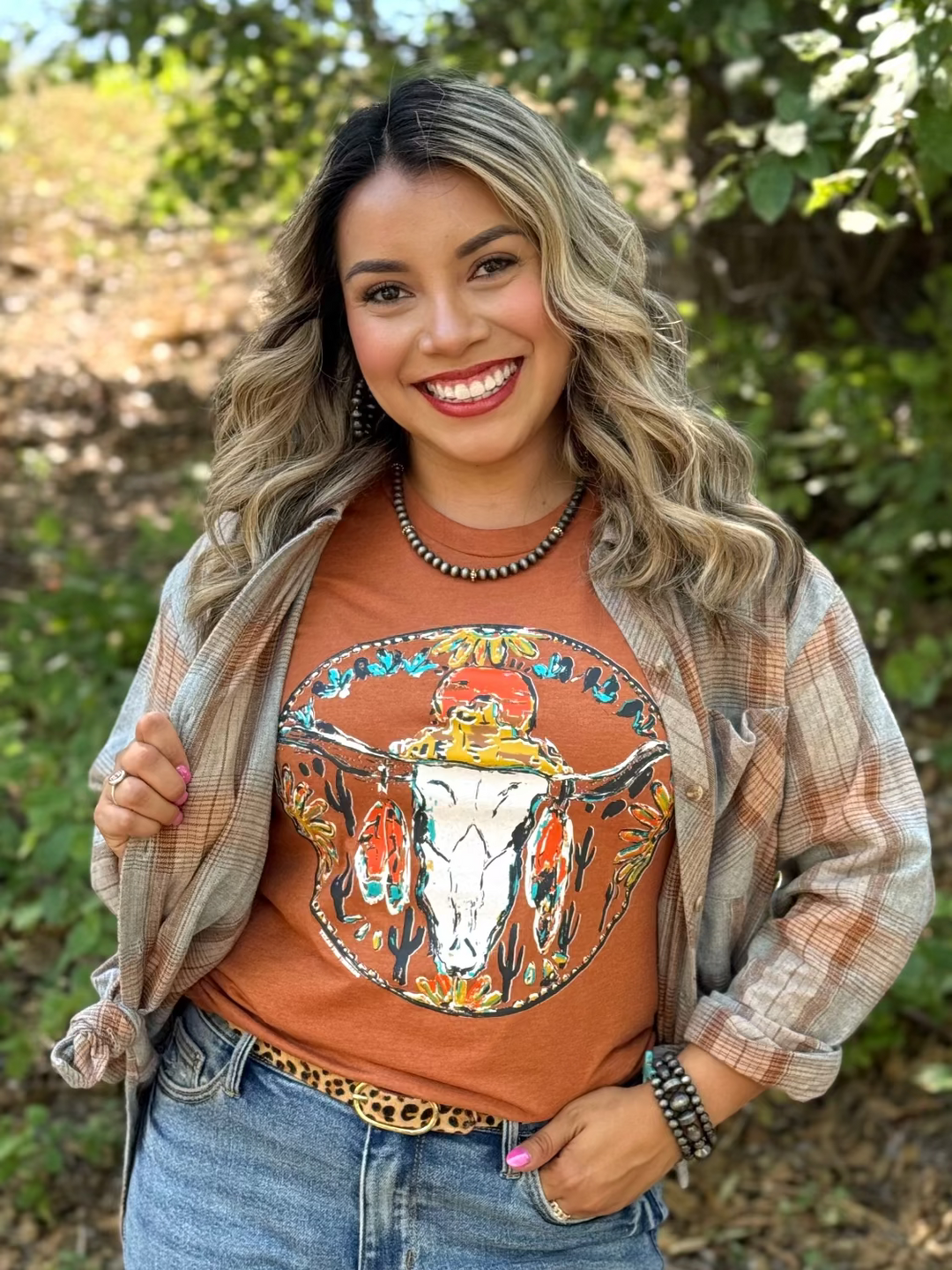 Itzel Fall Flannel by Texas True Threads
