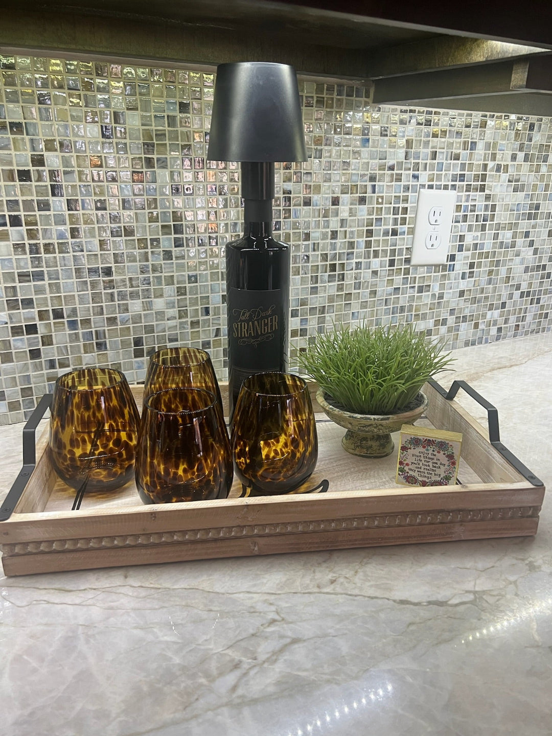 Cordless & Rechargeable Bottle Lamp