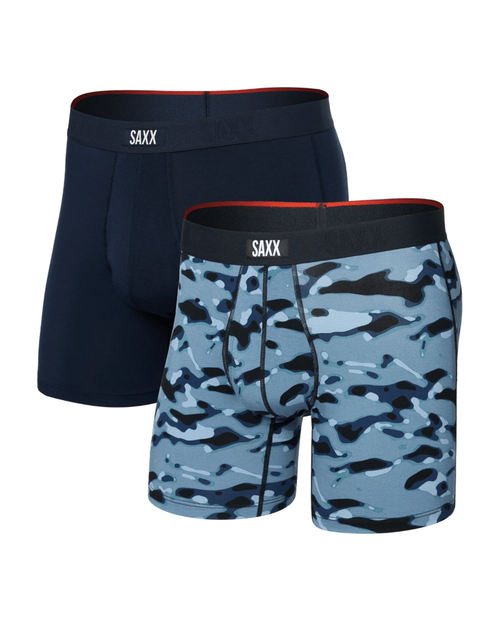 2 Pack Vibe Xtra Soft Comfort Boxer Brief Fly by Saxx