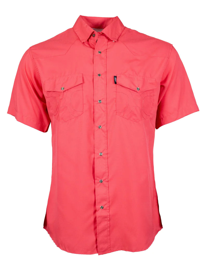 Larmie Watermelon Short Sleeve Pearl Snap with Lens Cleaner by Hooey