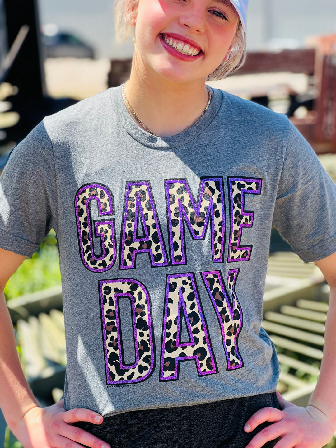Leopard GAME DAY Graphic Tee by Texas True Threads