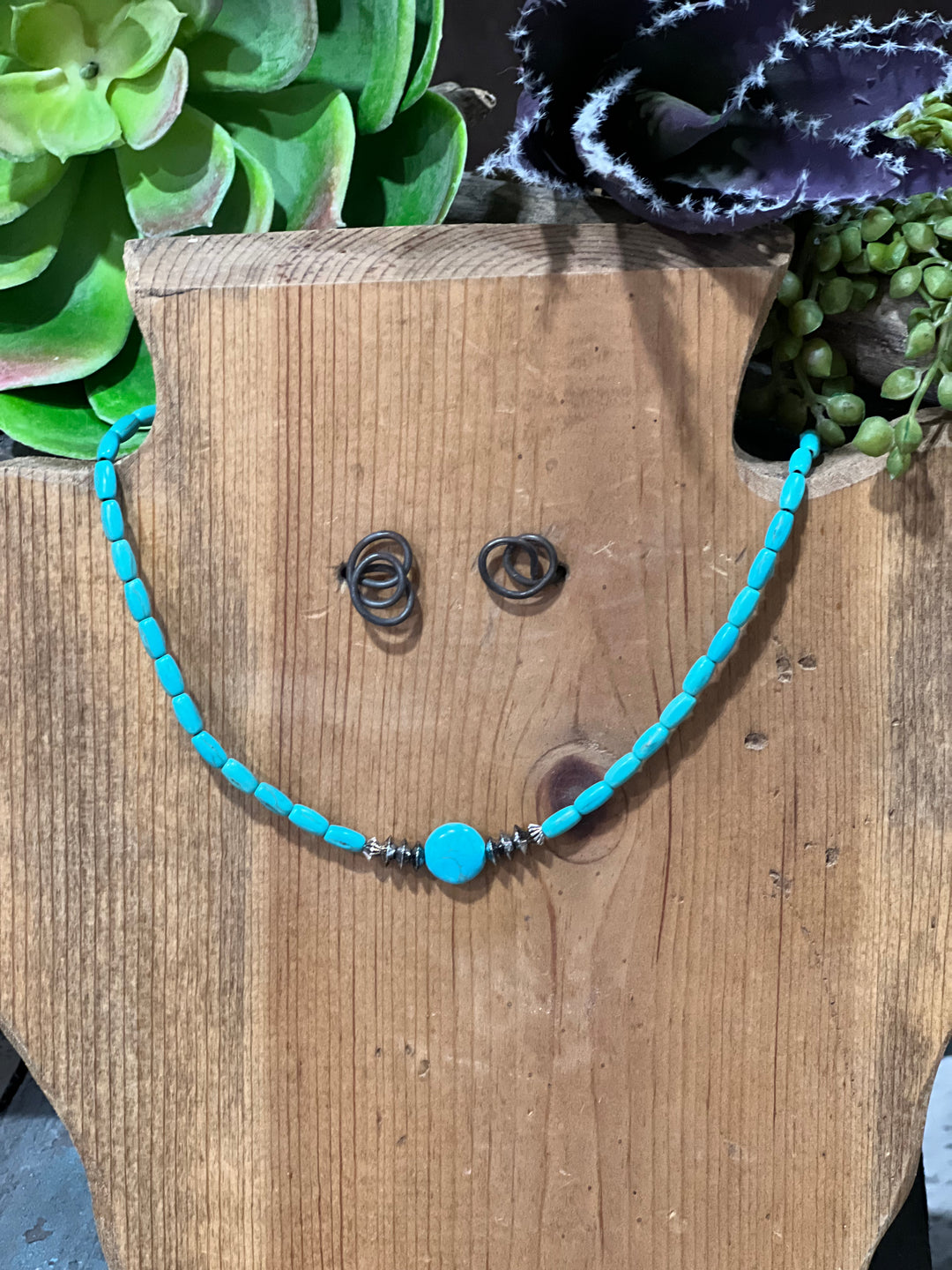 Cealey Green Turquoise Necklace