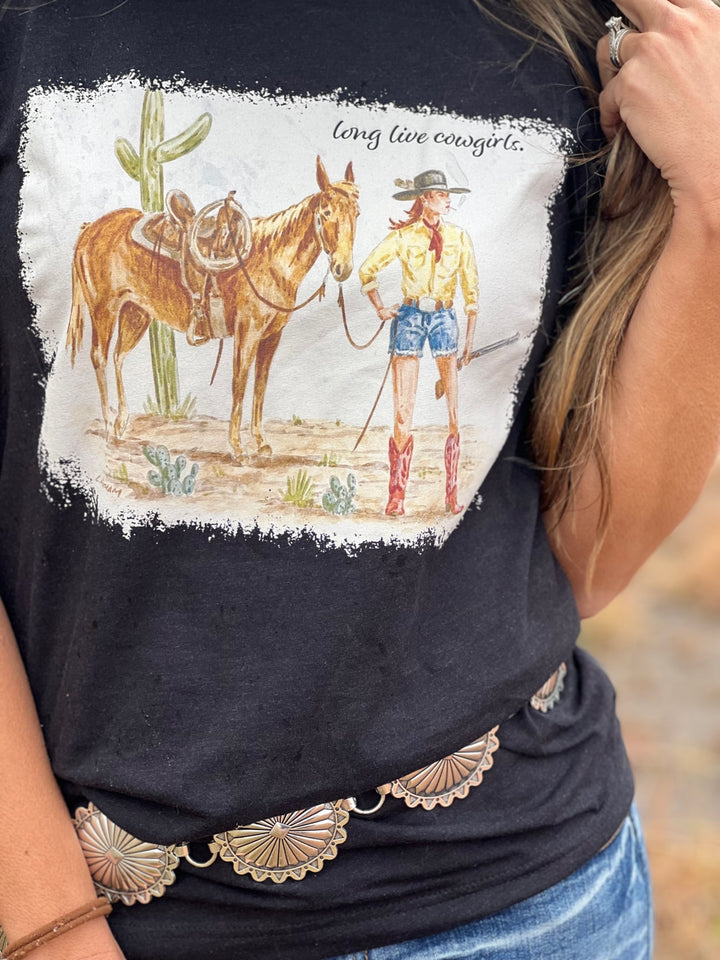 Long Live Cowgirls Tee by Texas True Threads