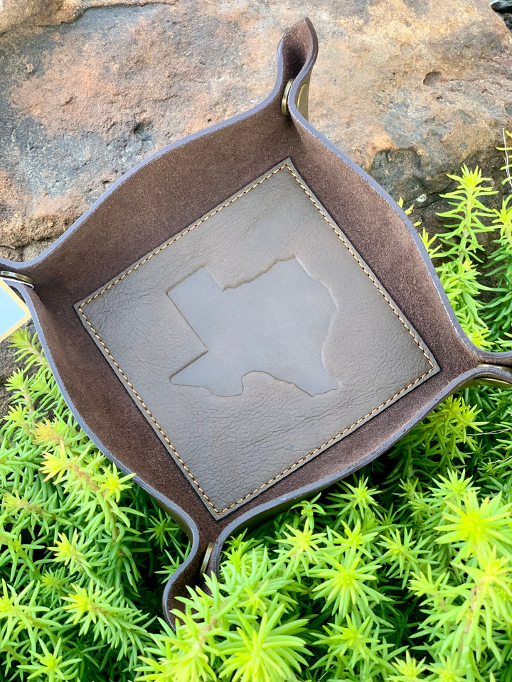 Leather Embossed Tray