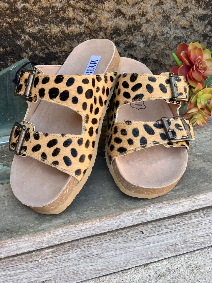 Carefree Leopard Sandal