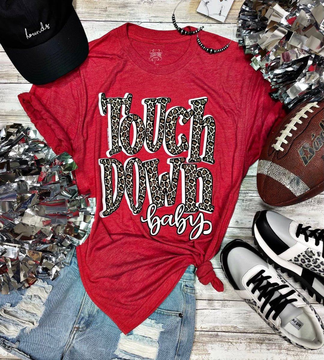 Touch Down Baby Tee by Texas True Threads