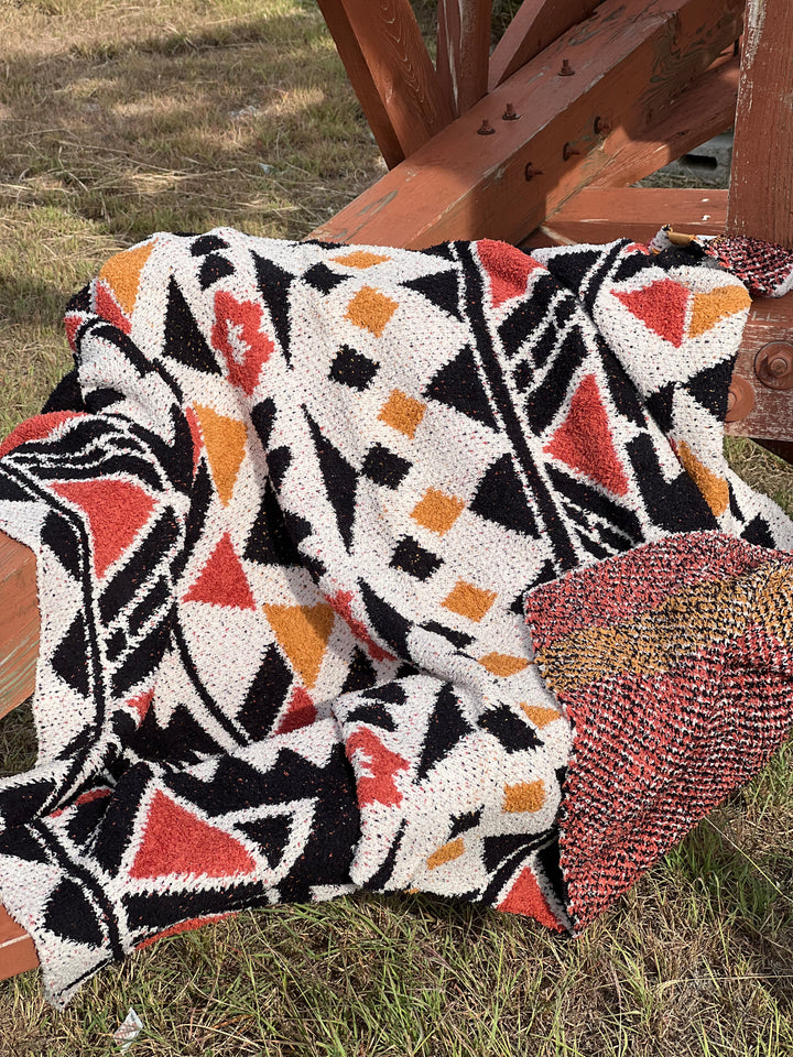 Plush Aztec Blanket