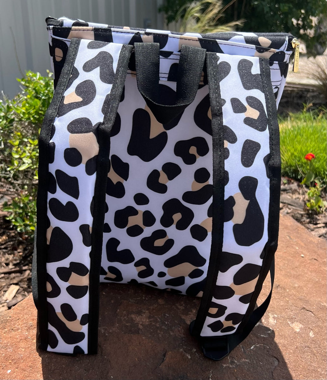 Leopard Backpack Cooler