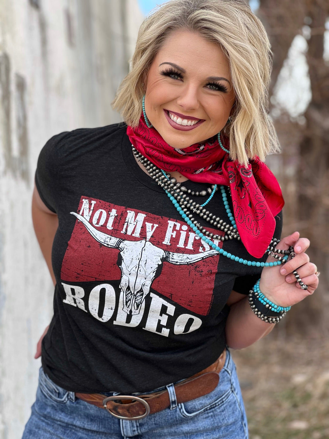Not My 1st Rodeo Tee by Texas True Threads