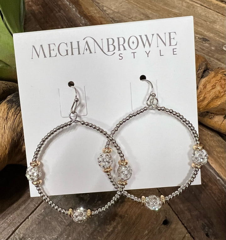 Zola Silver Hoop Earrings