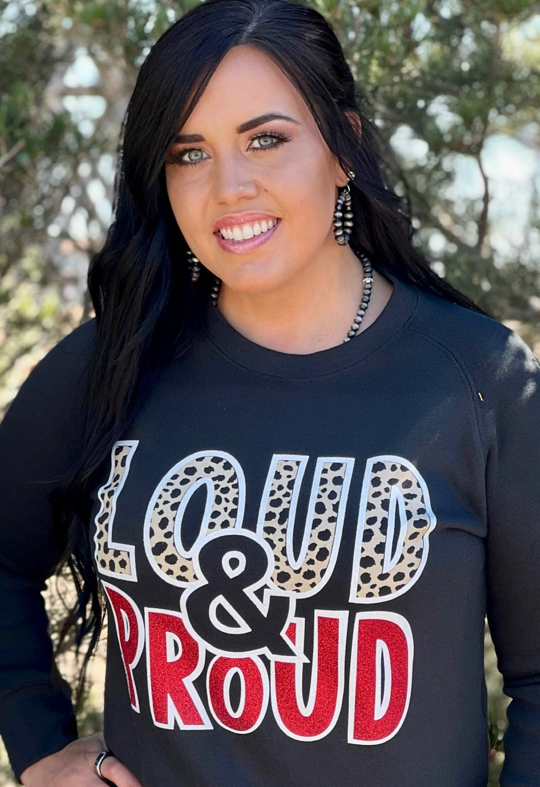 Loud & Proud Charblack Graphic Tee by Texas True Threads